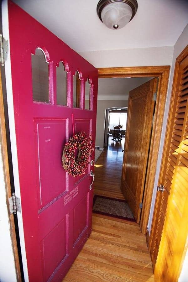 Entry way front door.