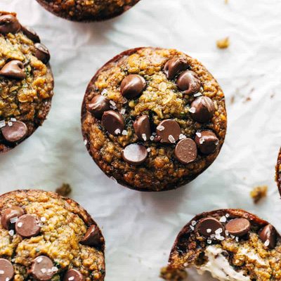 Zucchini muffins.