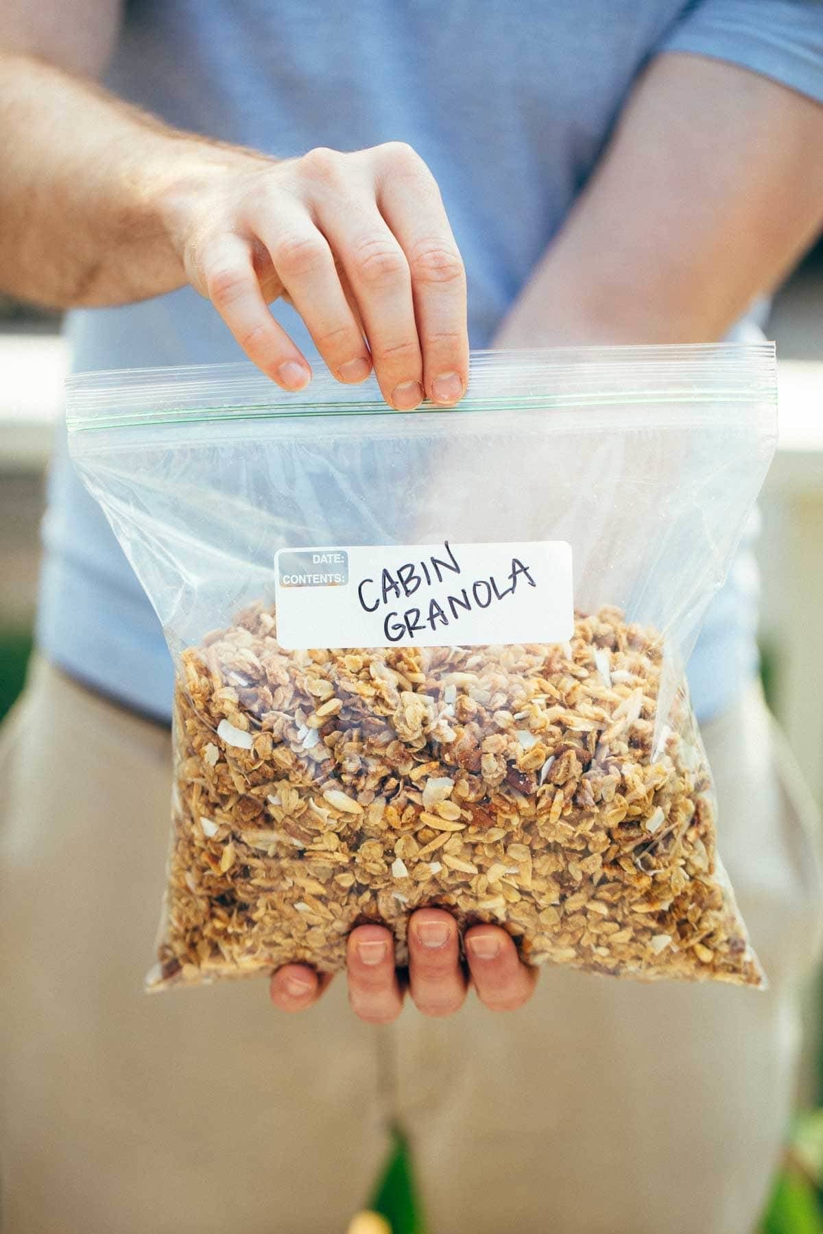 Perfect granola for taking along on summer vacation for easy, real food breakfasts! Made in 30 minutes. Simple and SO good! | pinchofyum.com Perfect granola for taking along on summer vacation for easy, real food breakfasts! Made in 30 minutes. Simple and SO good! | pinchofyum.com